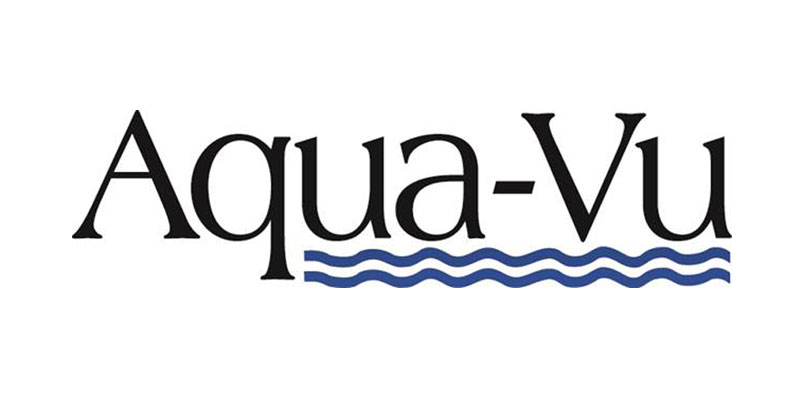 Aqua-vu logo.