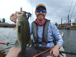 Matthew Randall's holding Bass # 1.