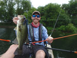 Matthew Randall's holding Bass #2.