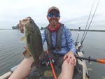 Matthew Randall's holding Bass #5.